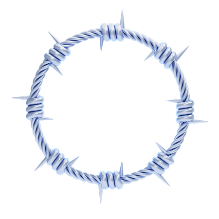 Barbed Wire  3D Icon