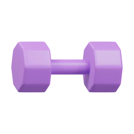 Barbell 3 D Illustration 3D Icon