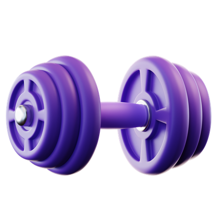 Barbell  3D Icon