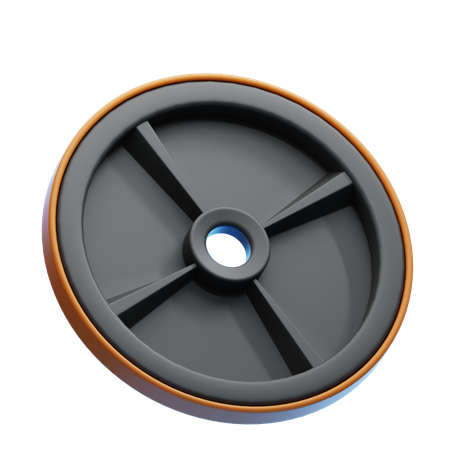 Barbell  3D Icon