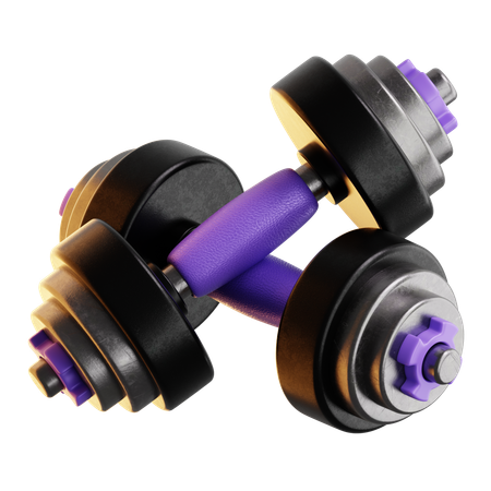 Barbell  3D Icon