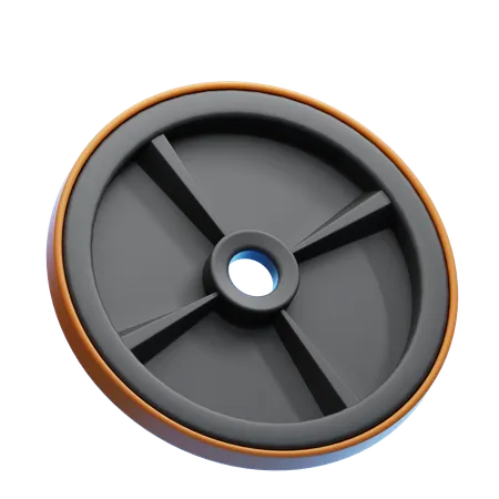 Barbell  3D Icon