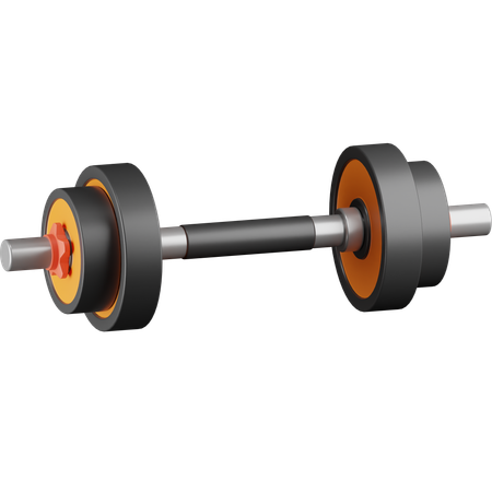 Barbell  3D Icon