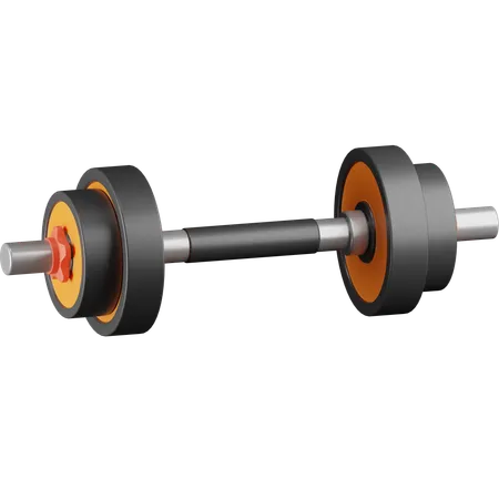 Barbell  3D Icon