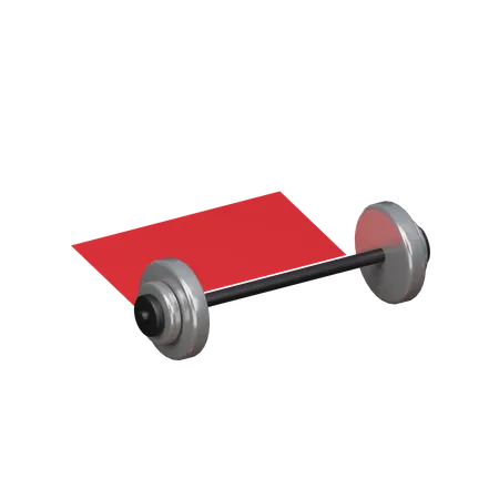 Barbell  3D Icon