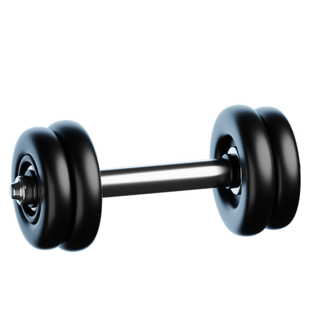 Barbell  3D Icon