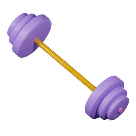 Barbell  3D Icon