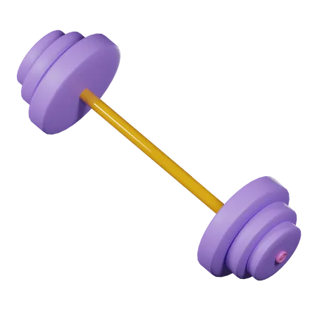 Barbell  3D Icon