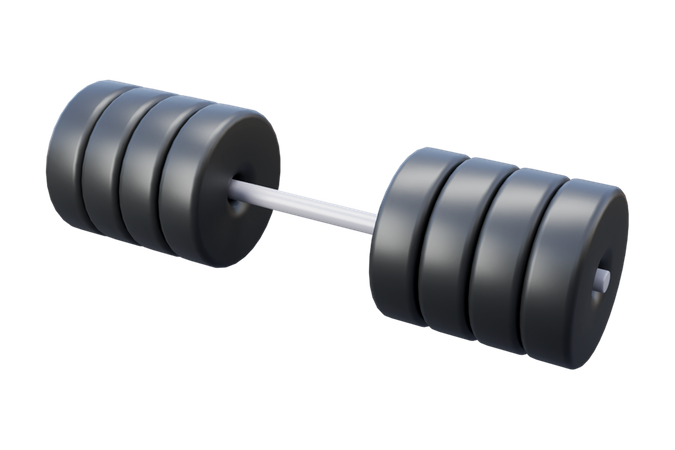 Barbell  3D Icon