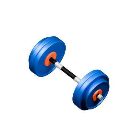 Barbell  3D Icon