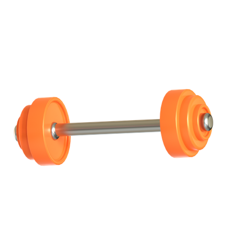 Barbell  3D Icon