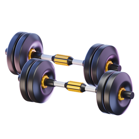 Barbell  3D Icon