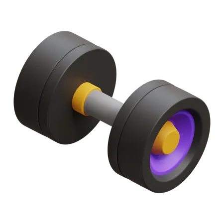 Barbell  3D Icon