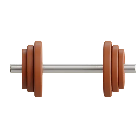 Barbell  3D Icon