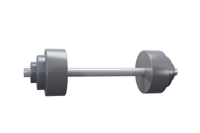 Barbell  3D Icon