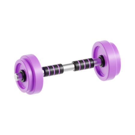 Barbell  3D Icon