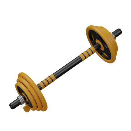 Barbell  3D Icon