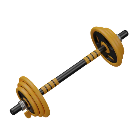 Barbell  3D Icon