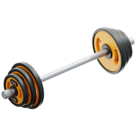 Barbell  3D Icon