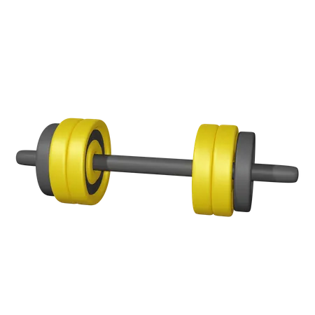 Barbell  3D Icon