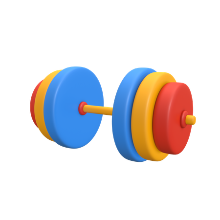 Barbell  3D Icon