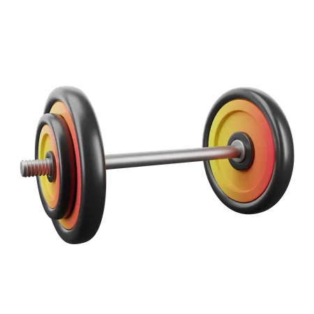 Barbell  3D Icon