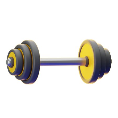 Barbell  3D Icon