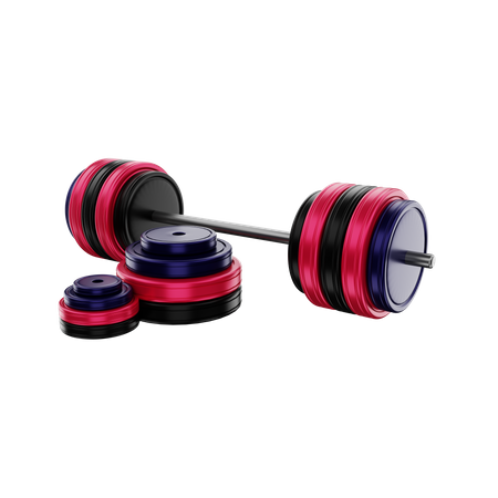 Barbell  3D Icon