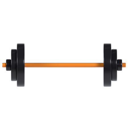 Barbell  3D Icon