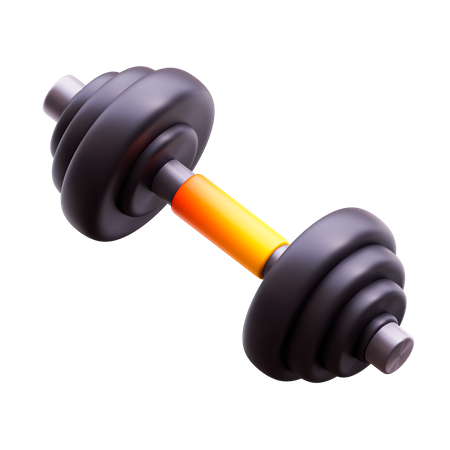 Barbell  3D Icon
