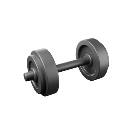 Barbell  3D Icon