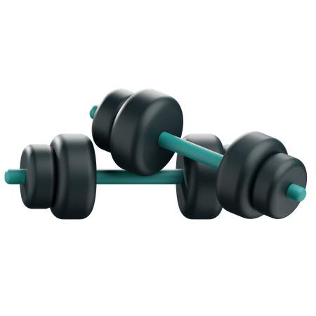 Barbell  3D Icon
