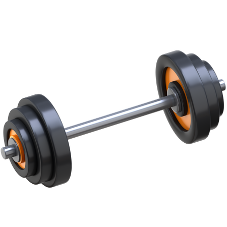 Barbell  3D Icon