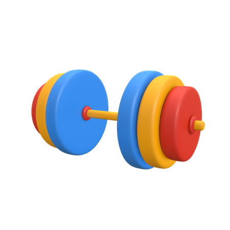 Barbell  3D Icon
