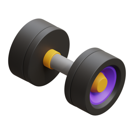 Barbell  3D Icon