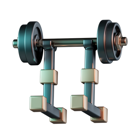 Barbell  3D Icon