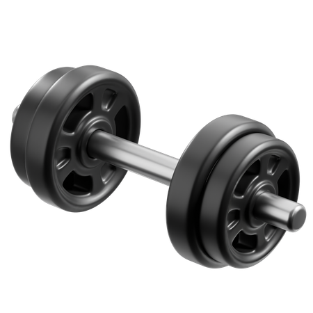 Barbell  3D Icon