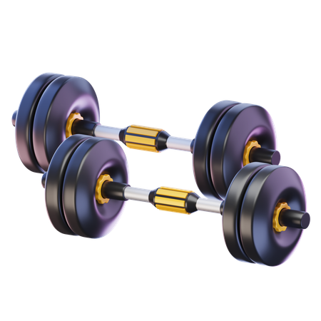 Barbell  3D Icon