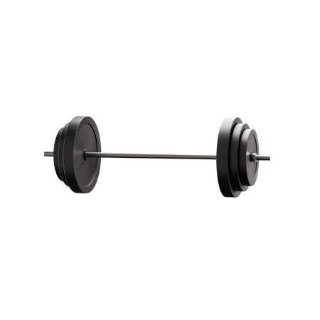 Barbell  3D Illustration