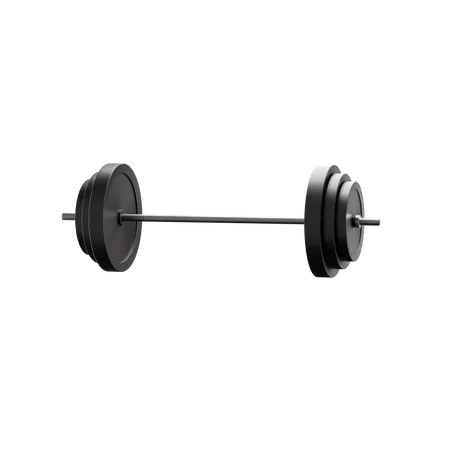 Barbell  3D Illustration