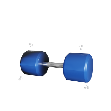 Barbell  3D Illustration