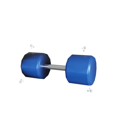 Barbell  3D Illustration