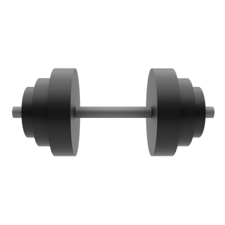 Barbell  3D Illustration