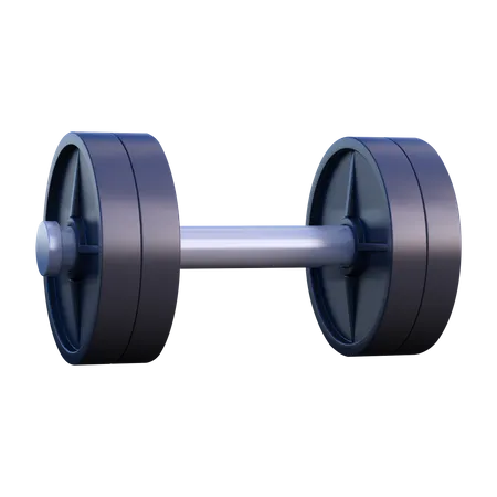 3 D Fitness Gym Icon 3D Illustration