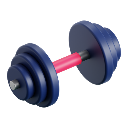 Barbell 3D Icon