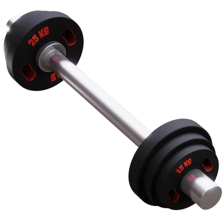 Barbell 3 D Icon 3D Icon