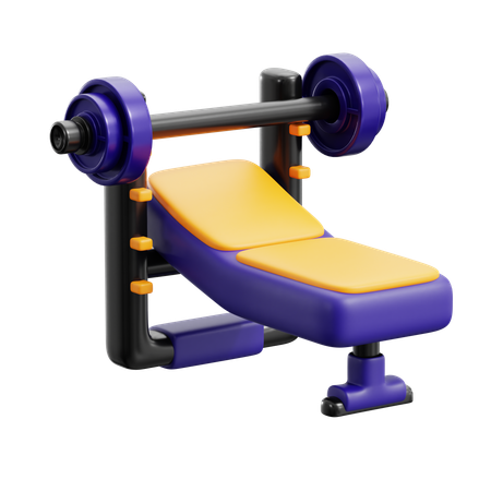 Barbell Machine  3D Icon
