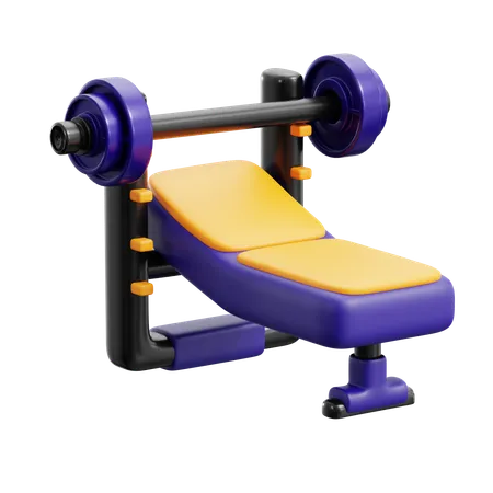 Barbell Machine  3D Icon