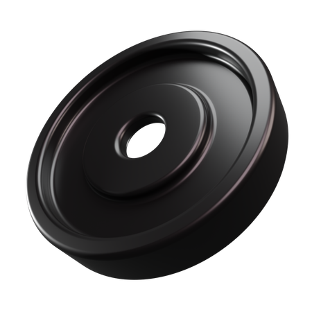 Barbell Plate  3D Icon