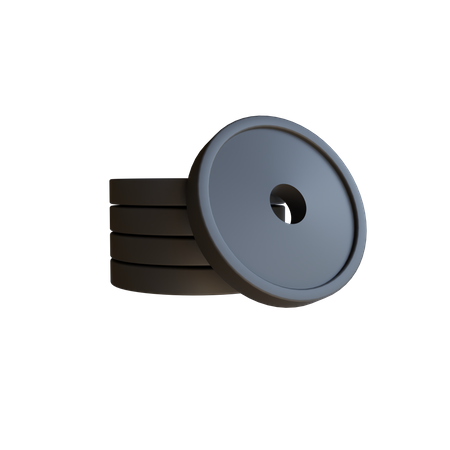 Barbell Plate  3D Icon